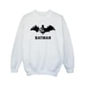 Miniatyrbilde 1 av 3: DC Comics Girls Batman Black Stare Logo Sweatshirt