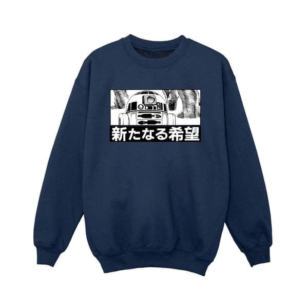 Star Wars Boys R2D2 Japanese Sweatshirt