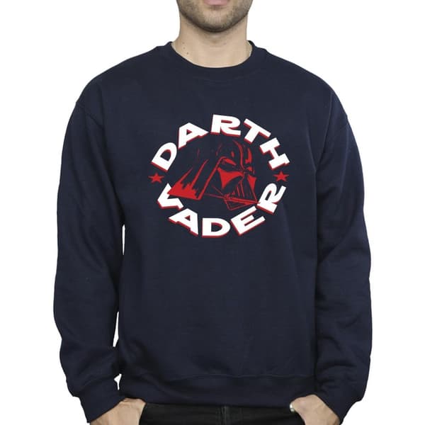 Star Wars Mens Darth Vader Badge Sweatshirt