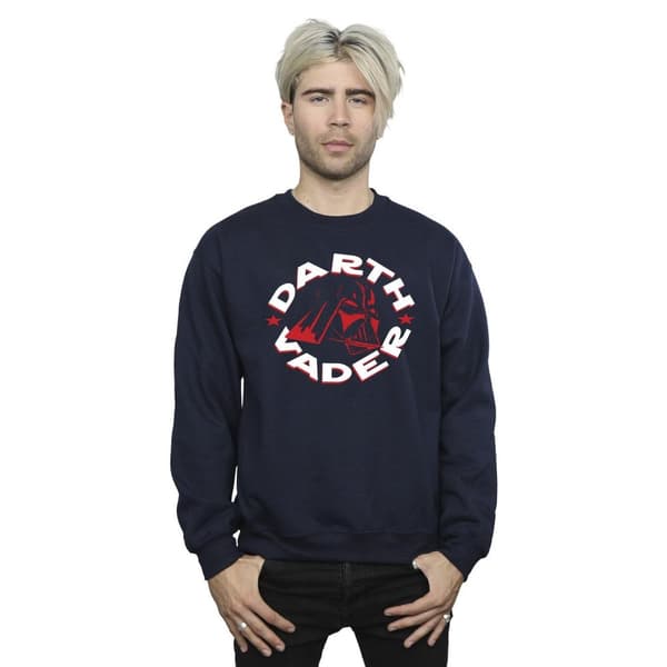 Star Wars Mens Darth Vader Badge Sweatshirt