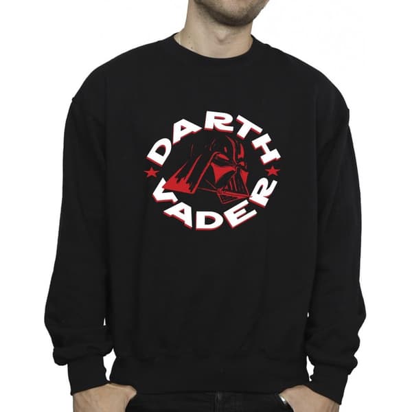 Star Wars Mens Darth Vader Badge Sweatshirt