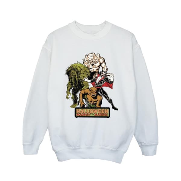 Marvel Girls Halloween Monsters Sweatshirt