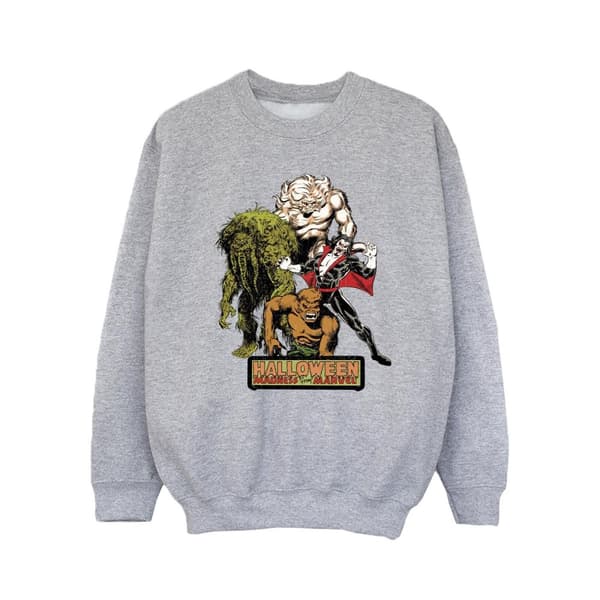Marvel Girls Halloween Monsters Sweatshirt