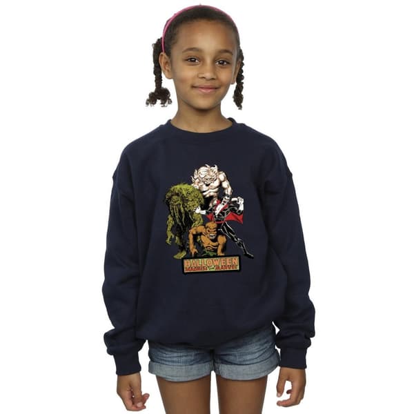 Marvel Girls Halloween Monsters Sweatshirt