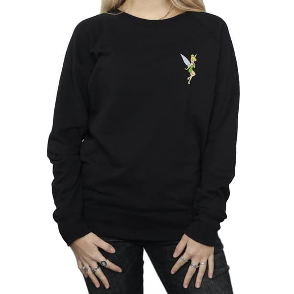 Disney Sweatshirt med bröst av Tinkerbell för kvinnor/damer