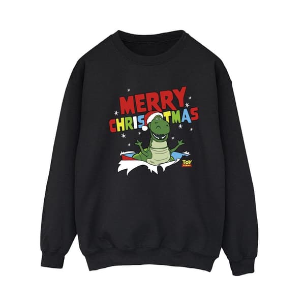 Disney Dam/Tjej Toy Story Rex Christmas Burst Sweatshirt