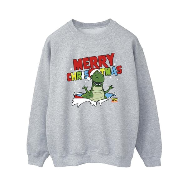 Disney Dam/Tjej Toy Story Rex Christmas Burst Sweatshirt