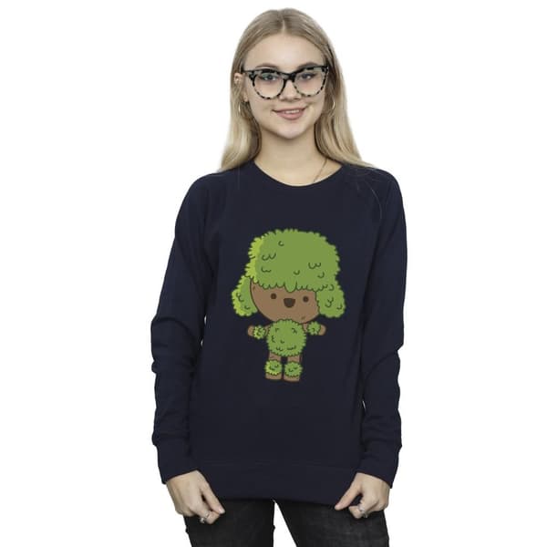 Marvel Womens/Ladies I Am Groot Chibi Dance Sweatshirt