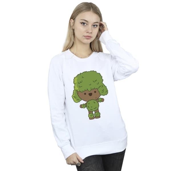 Marvel Womens/Ladies I Am Groot Chibi Dance Sweatshirt