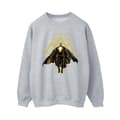 Miniatyrbild 1 av 4: DC Comics Dam/Tjej Svart Adam Rising Gyllene Symboler Sweatshirt