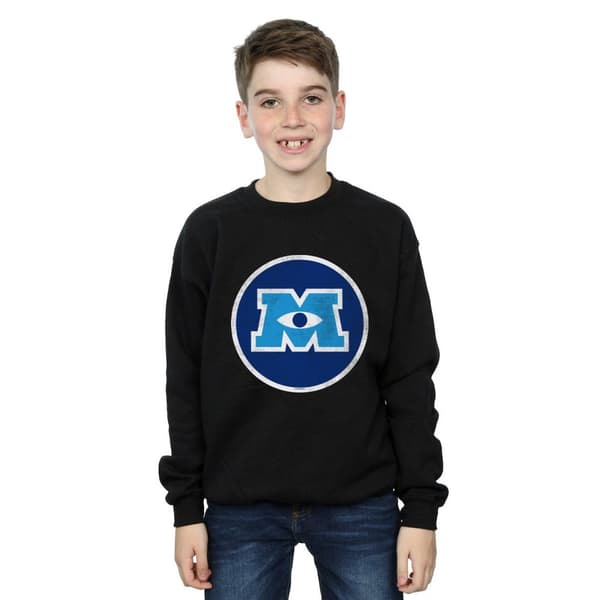 Disney Sweatshirt med monsteremblem från Monsters University för pojkar
