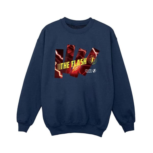 DC Comics Pojkar The Flash Pillars Sweatshirt Navy Blue 12-13 Years