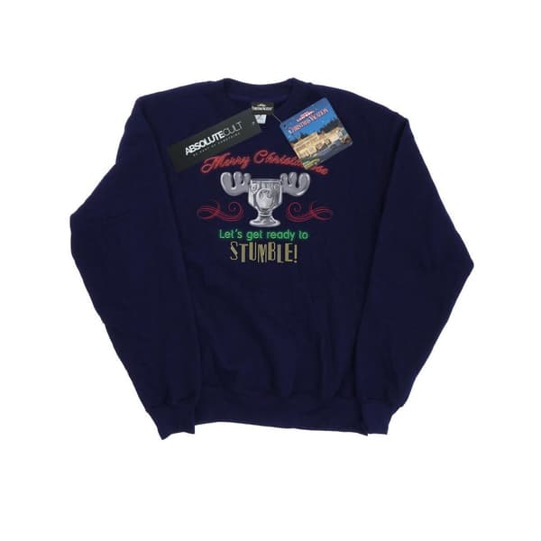 National Lampoon´s Christmas Vacation Sweatshirt med älghuvud - dam/dam