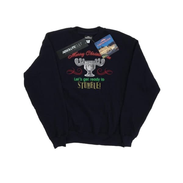 National Lampoon´s Christmas Vacation Sweatshirt med älghuvud - dam/dam