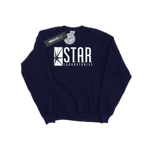 DC Comics Womens/Ladies The Flash STAR Labs Sweatshirt