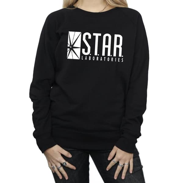 DC Comics Womens/Ladies The Flash STAR Labs Sweatshirt
