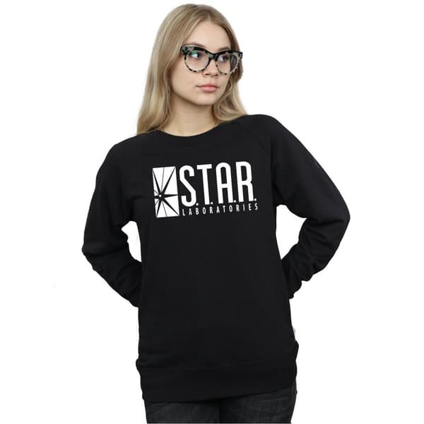 DC Comics Womens/Ladies The Flash STAR Labs Sweatshirt