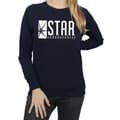 Miniatyrbillede 3 af 5: DC Comics Womens/Ladies The Flash STAR Labs Sweatshirt