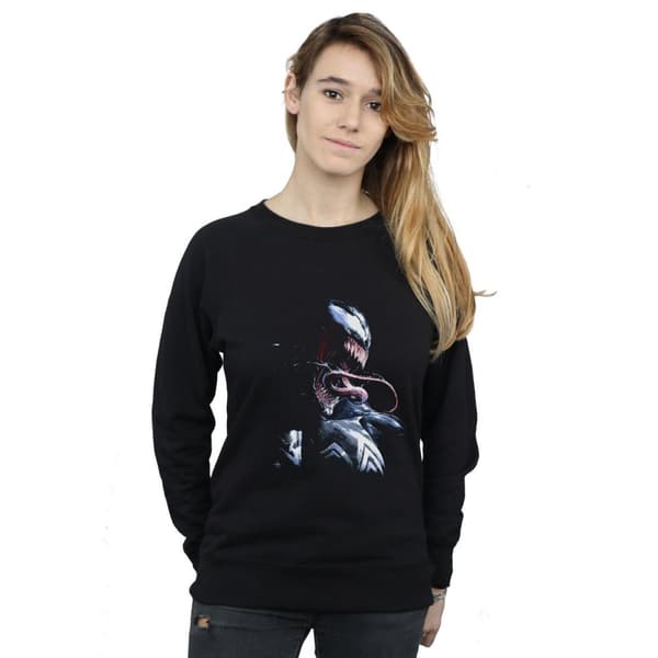Marvel Dam/kvinnor Venom Painting Sweatshirt