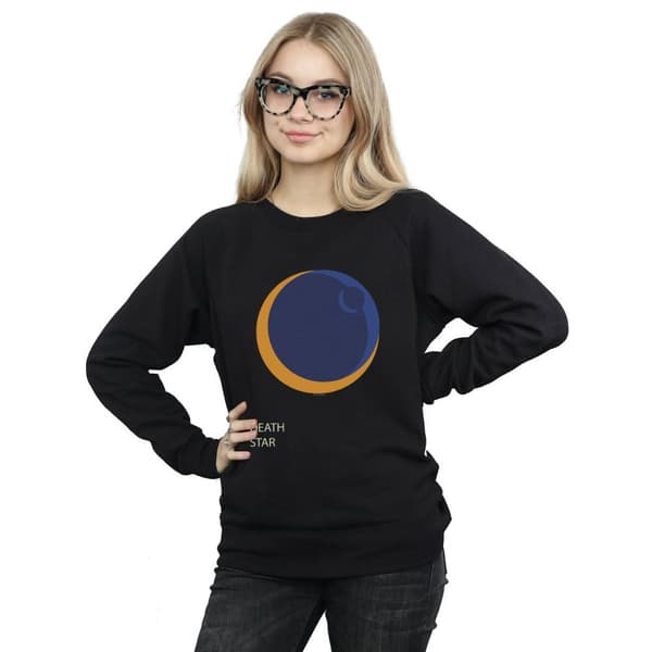 Star Wars Womens/Ladies Death Star Sweatshirt
