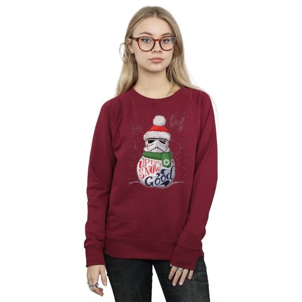Star Wars Dam/Tjej Stormtrooper Up To Snow Good Sweatshirt
