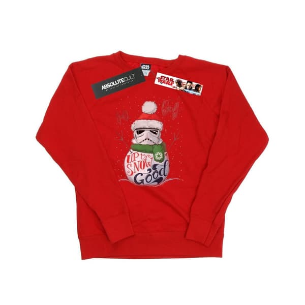 Star Wars Dam/Tjej Stormtrooper Up To Snow Good Sweatshirt