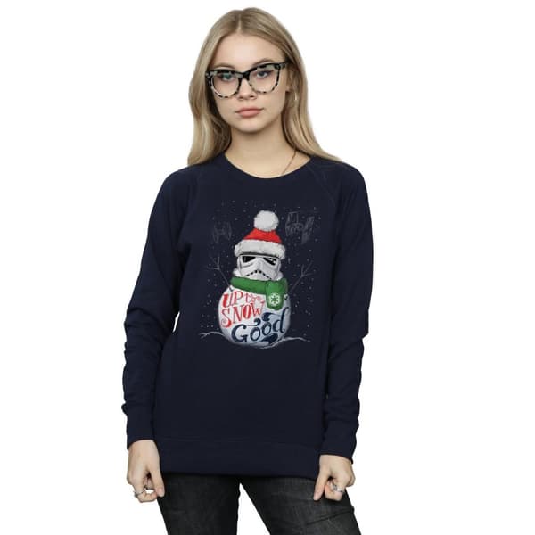 Star Wars Dam/Tjej Stormtrooper Up To Snow Good Sweatshirt