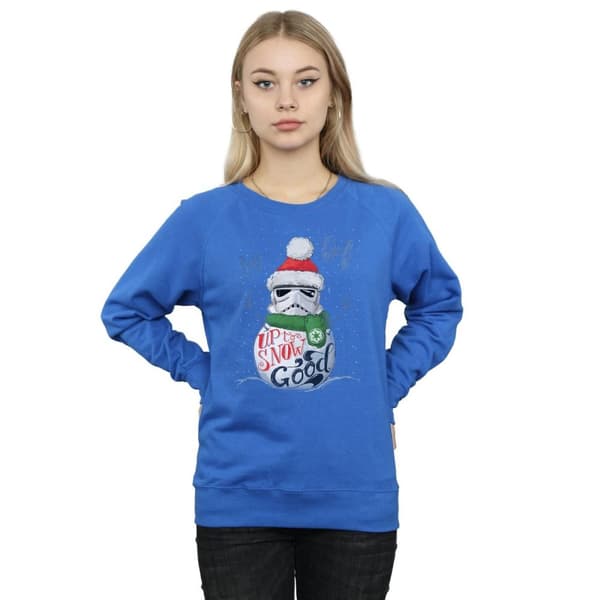 Star Wars Dam/Tjej Stormtrooper Up To Snow Good Sweatshirt