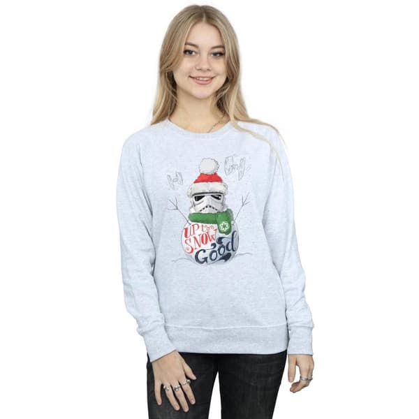 Star Wars Dam/Tjej Stormtrooper Up To Snow Good Sweatshirt