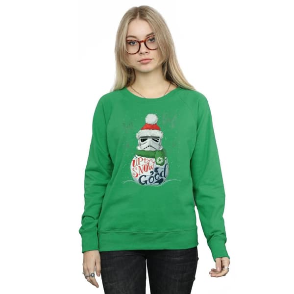 Star Wars Dam/Tjej Stormtrooper Up To Snow Good Sweatshirt