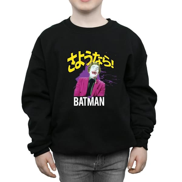 DC Comics Pojkar Batman TV Series Joker Splat Sweatshirt