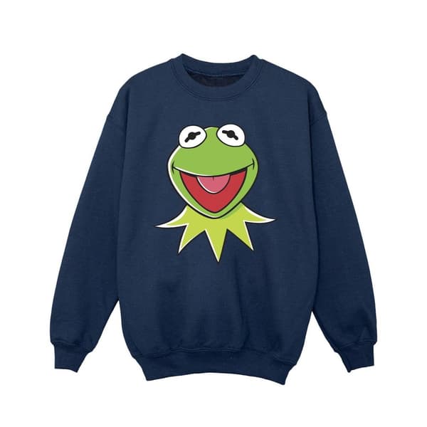 Disney Girls Muppets Kermit Head Sweatshirt