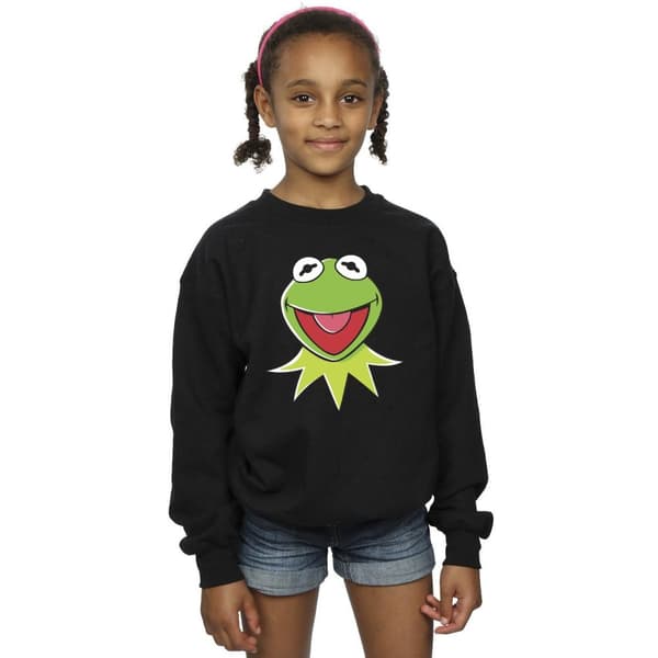 Disney Girls Muppets Kermit Head Sweatshirt