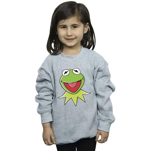 Disney Girls Muppets Kermit Head Sweatshirt