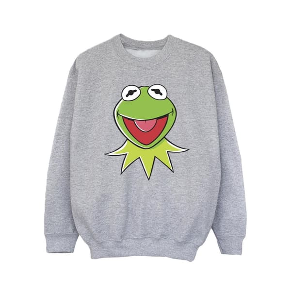 Disney Girls Muppets Kermit Head Sweatshirt