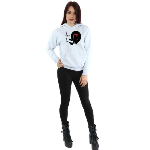 It Kvinnor/Damer Pennywise Smile Hoodie