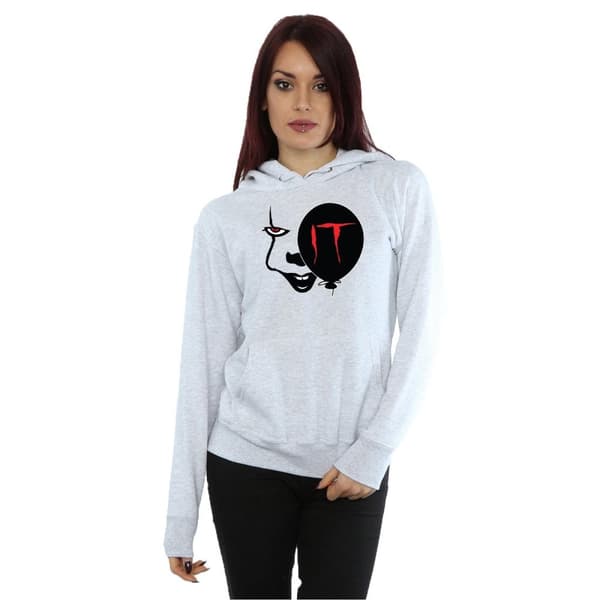 It Kvinnor/Damer Pennywise Smile Hoodie