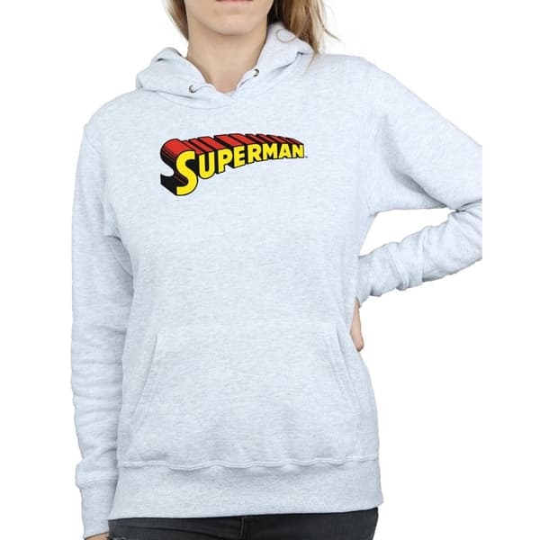 DC Comics Womens/Ladies Superman Telescopic Loco Hoodie