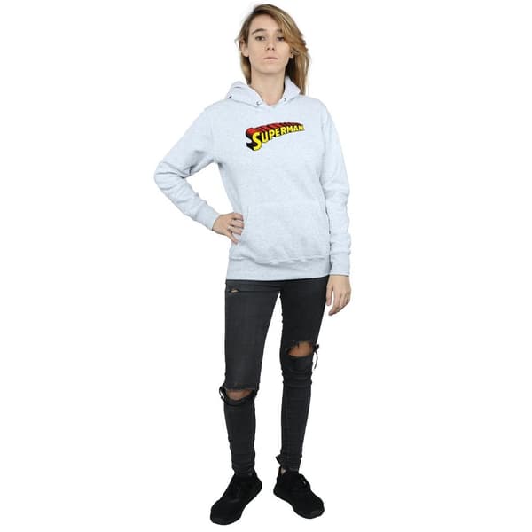 DC Comics Womens/Ladies Superman Telescopic Loco Hoodie