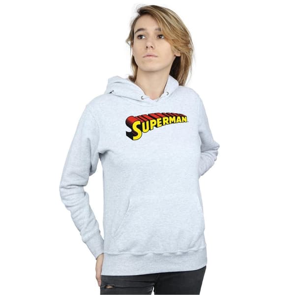 DC Comics Womens/Ladies Superman Telescopic Loco Hoodie