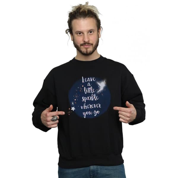 Disney Mens Tinker Bell A Little Sparkle Sweatshirt