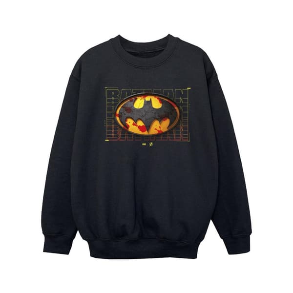 DC Comics Girls The Flash Batman Red Splatter Sweatshirt