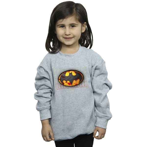 DC Comics Girls The Flash Batman Red Splatter Sweatshirt