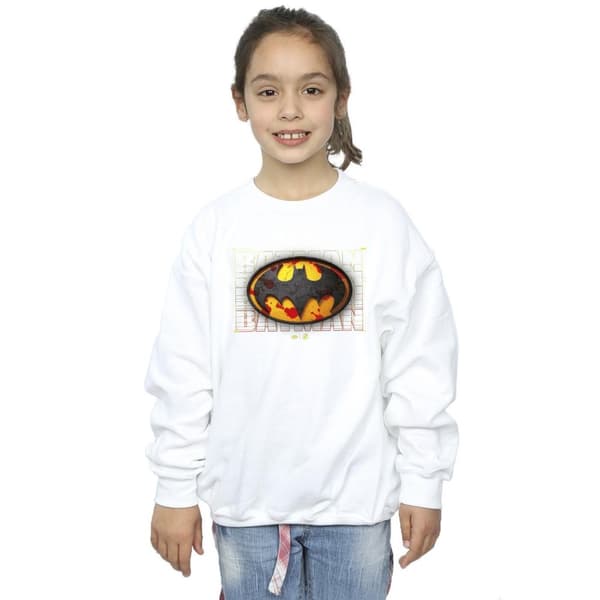 DC Comics Girls The Flash Batman Red Splatter Sweatshirt