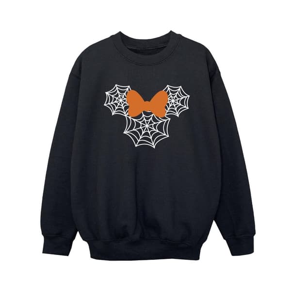 Disney Minnie Mouse - Sweatshirt med spindelnätshuvud för pojkar