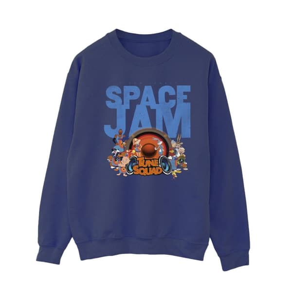 Space Jam: A New Legacy Womens/Ladies Tune Squad Sweatshirt Navy Blue M
