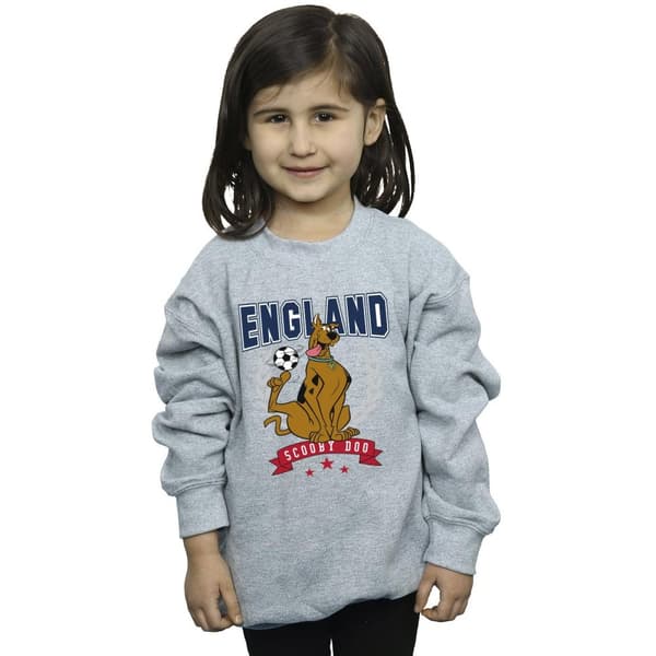 Scooby Doo Girls England Football Sweatshirt