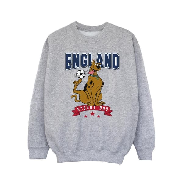 Scooby Doo Girls England Football Sweatshirt