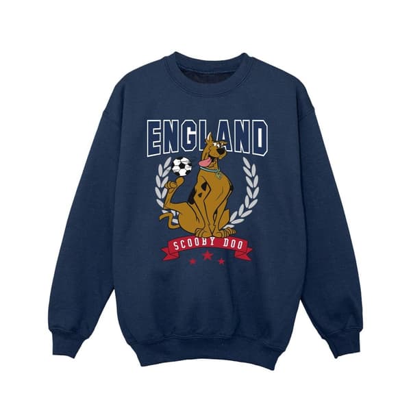 Scooby Doo Girls England Football Sweatshirt