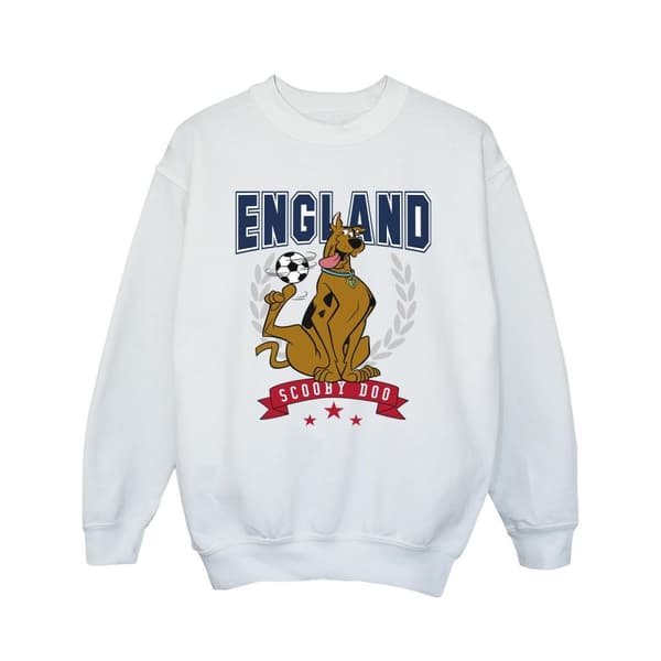 Scooby Doo Girls England Football Sweatshirt
